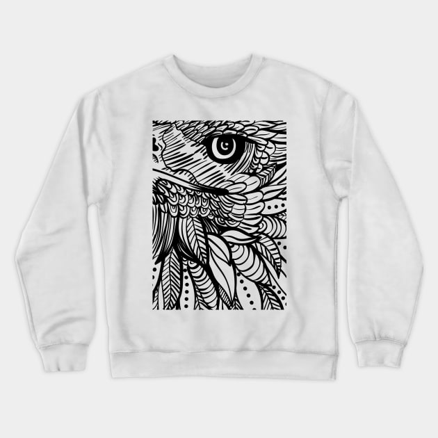 Eagle Spirit Crewneck Sweatshirt by Urban_Vintage